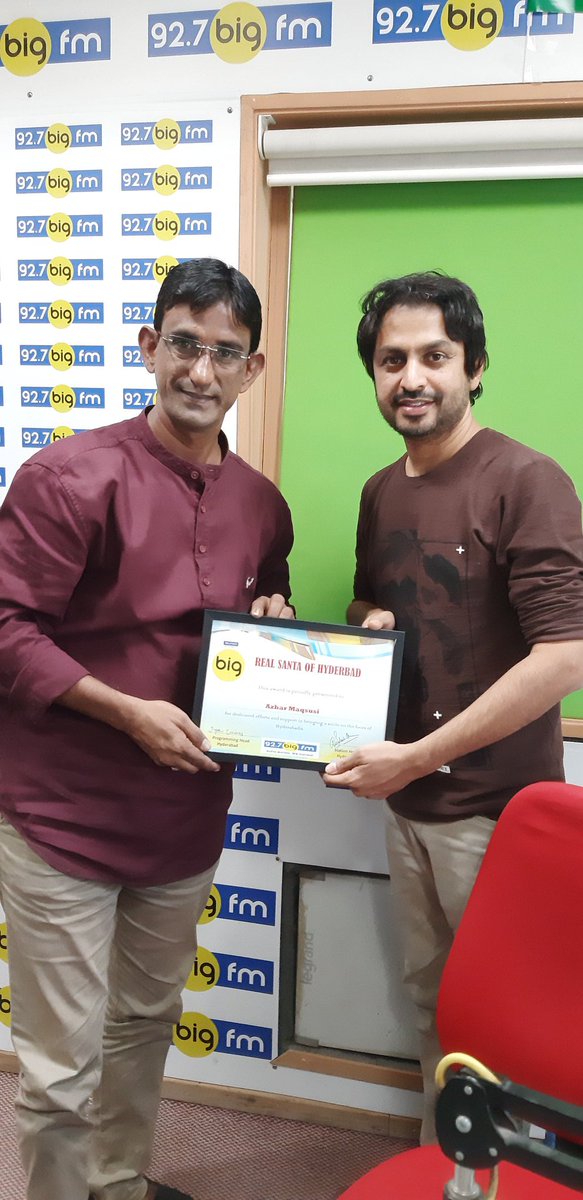 92.7 Big FM Real Santa Award