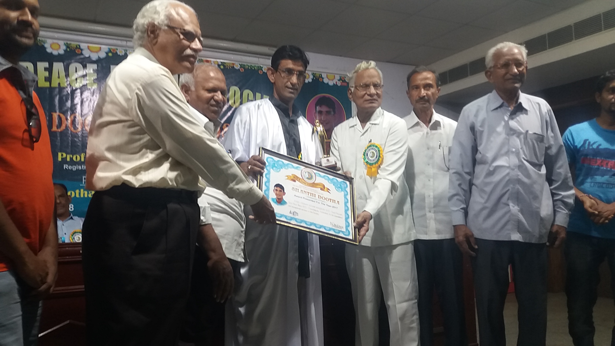 Shanti Dootha Award by World Peace Foundation