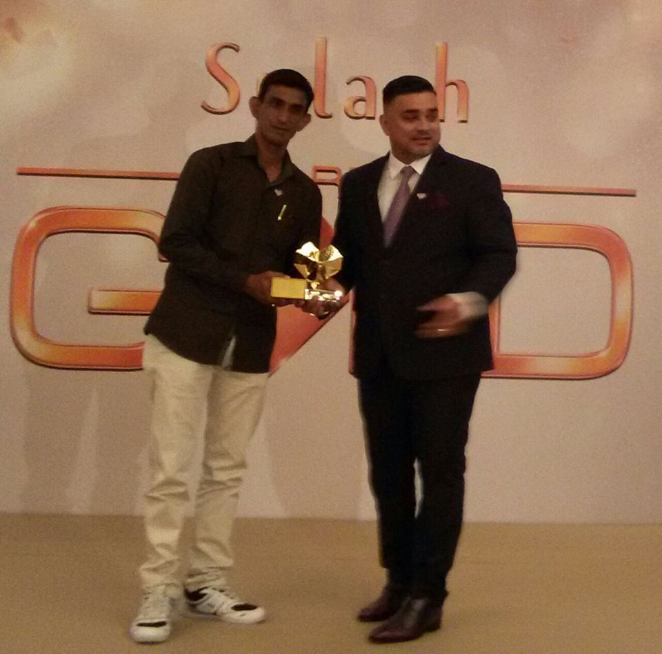Splash Heart of Gold Award in Dubai