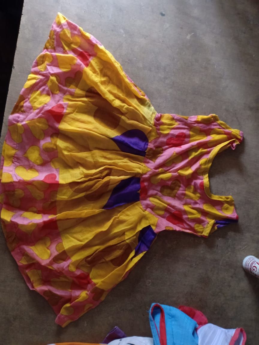 Garments created by the first batch of tailoring students