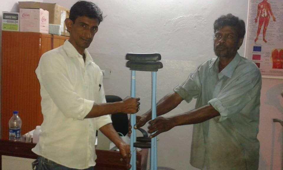 Medical consultation at the Sani Charity clinic